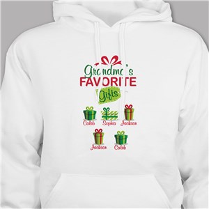 Personalized Favorite Gifts Hooded Sweatshirt