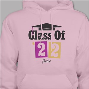 Personalized Graduation Hooded Sweatshirt | Gifts For Grads 2019