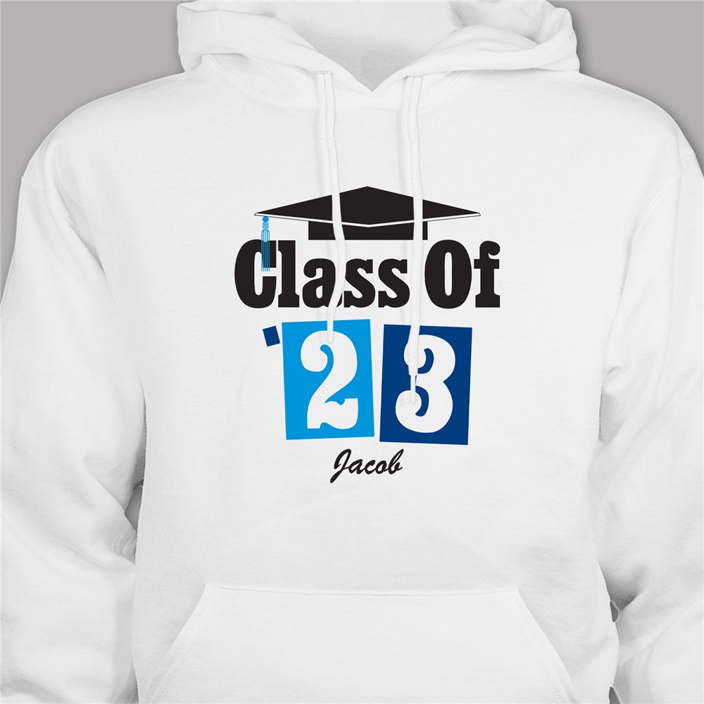 Personalized Graduation Hooded Sweatshirt | Gifts For Grads 2019