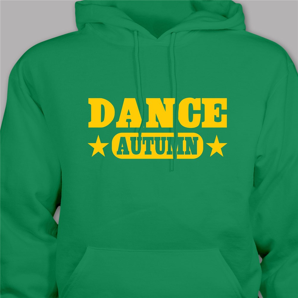Personalized Dance Hooded Youth Sweatshirt
