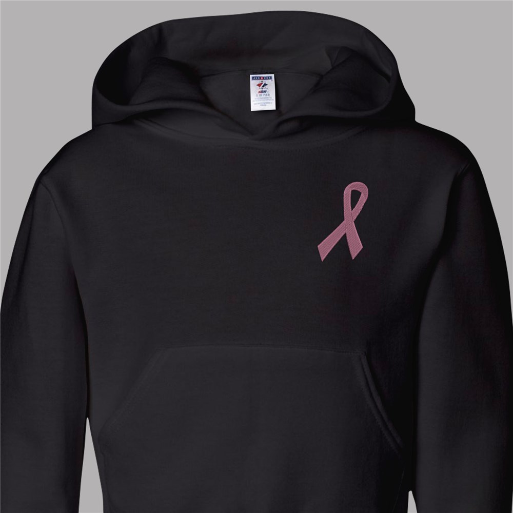 Kids' Pink Ribbon Breast Cancer Hoodie