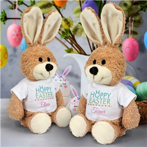 Hoppy Easter Gifts | Personalized Stuffed Bunny