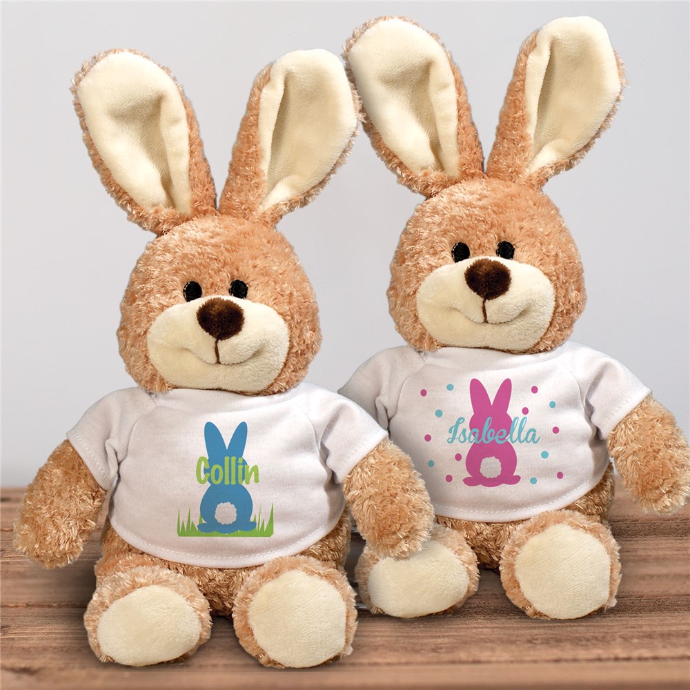 Personalized Easter Bunny for Kids | Stuffed Easter Bunny