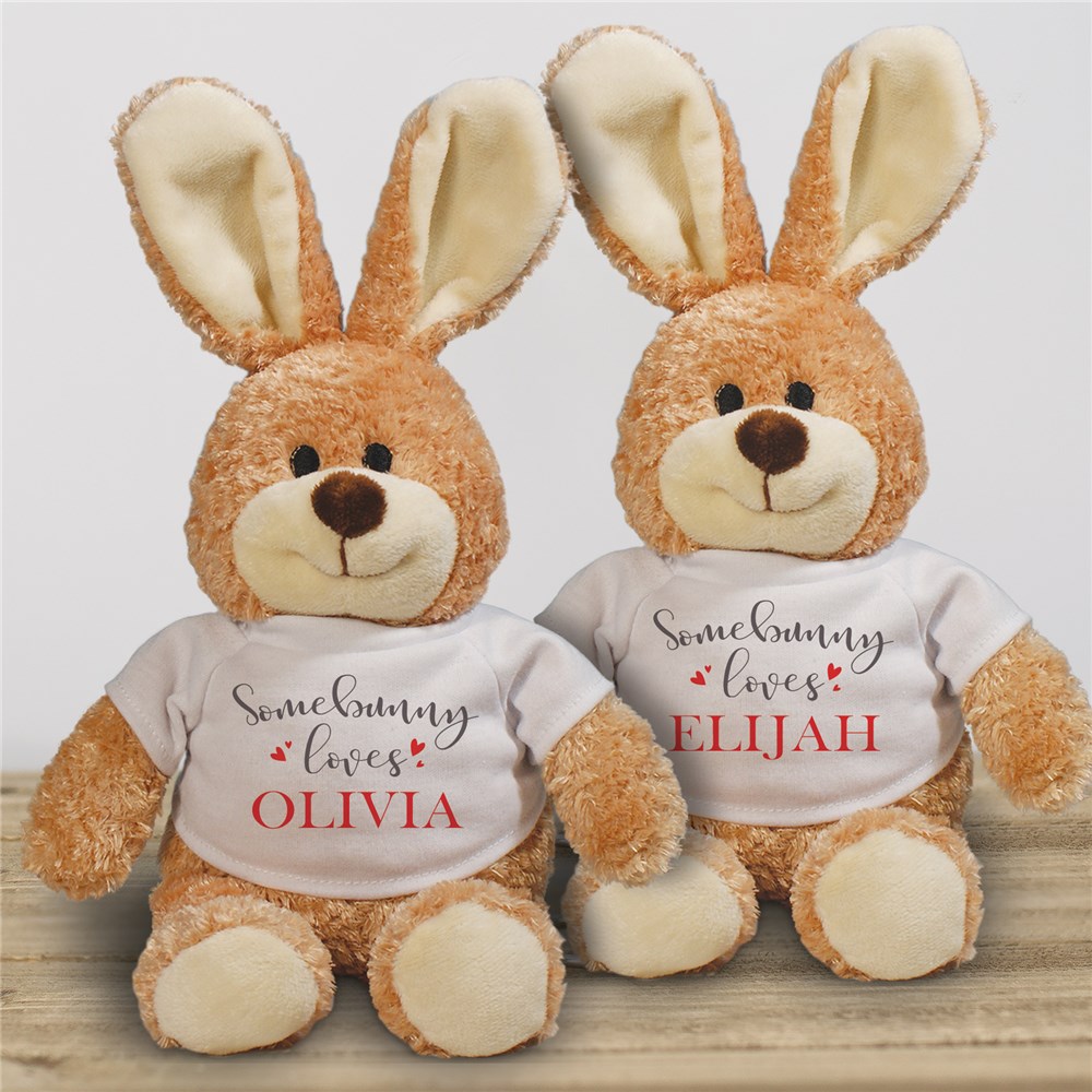 Personalized Easter Bunny for Kids | Stuffed Easter Bunnies