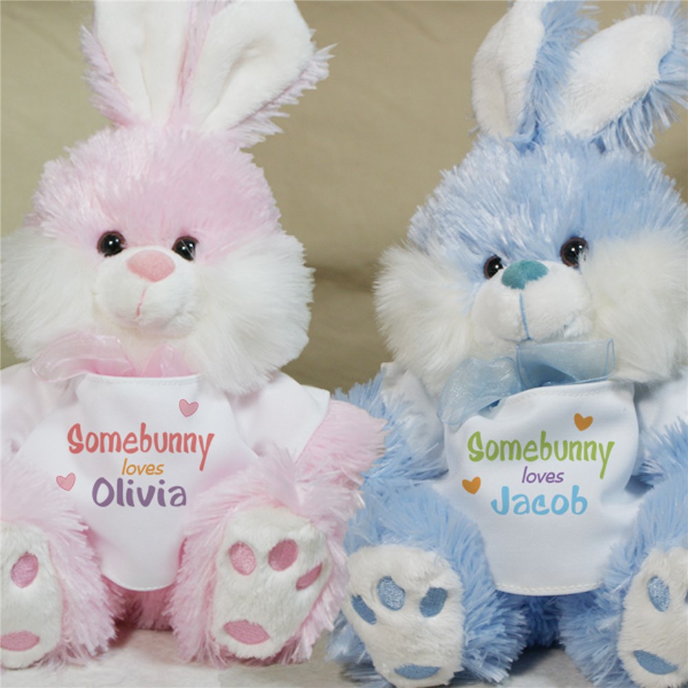 Somebunny Loves Me Personalized Easter Bunny