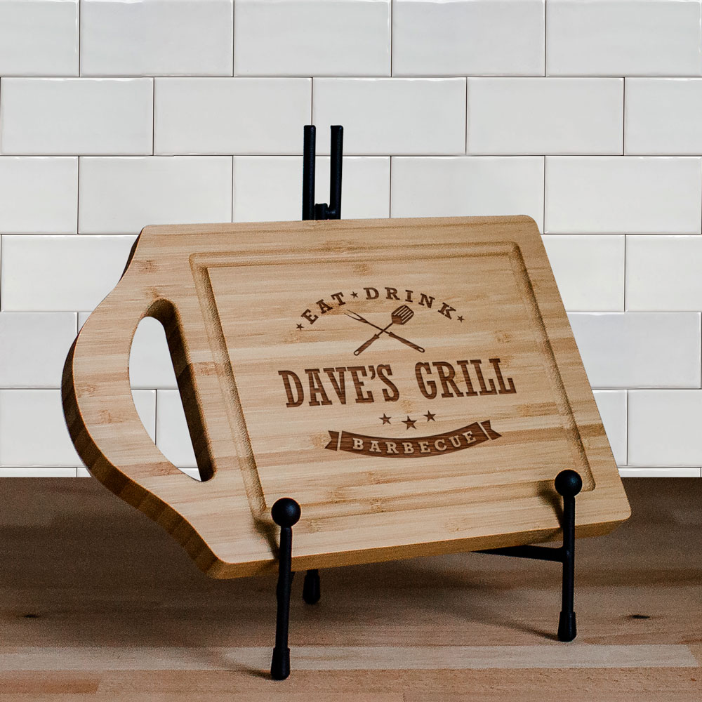Personalized Eat, Drink, Barbecue Cutting Board | Personalized Grilling Gifts
