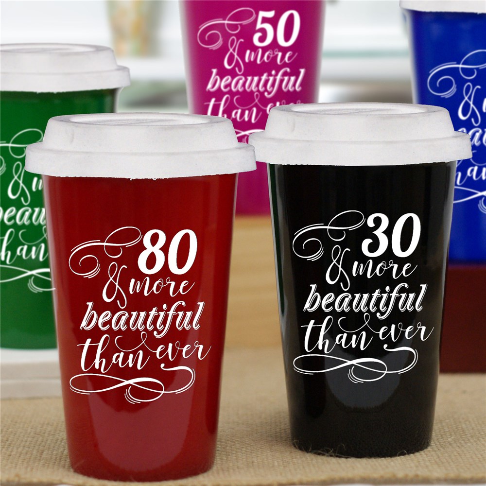 Personalized Birthday Travel Mug