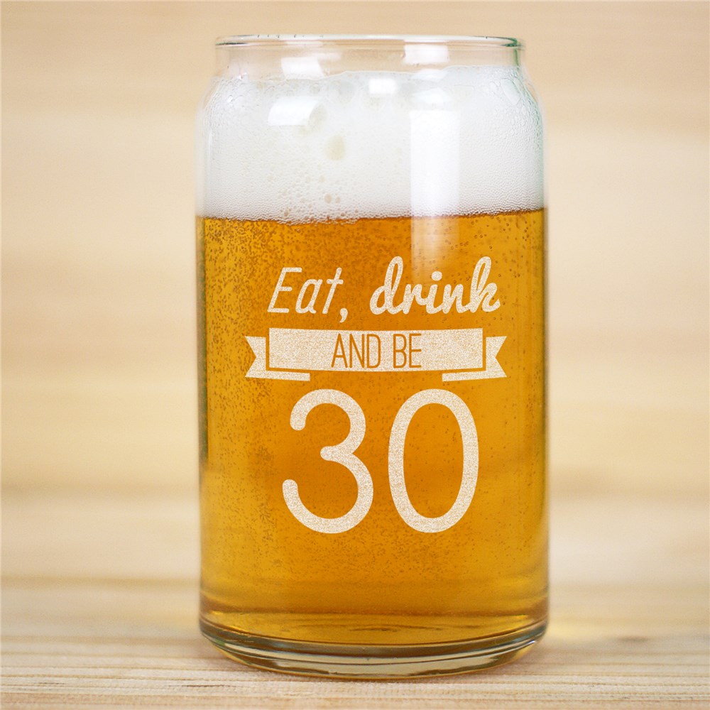 Personalized Birthday Gifts | Engraved Beer Glasses