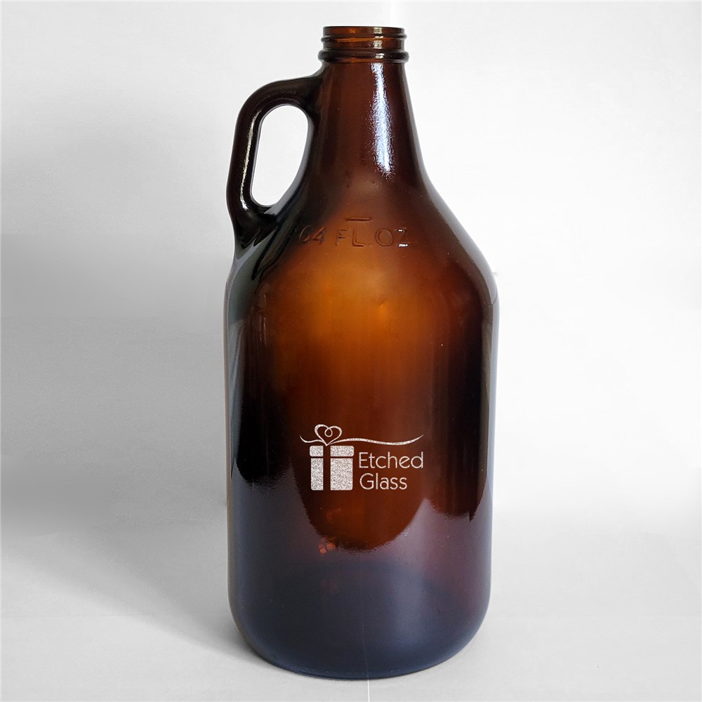 Engraved Birthday Message Growler | Personalized Gifts for Him
