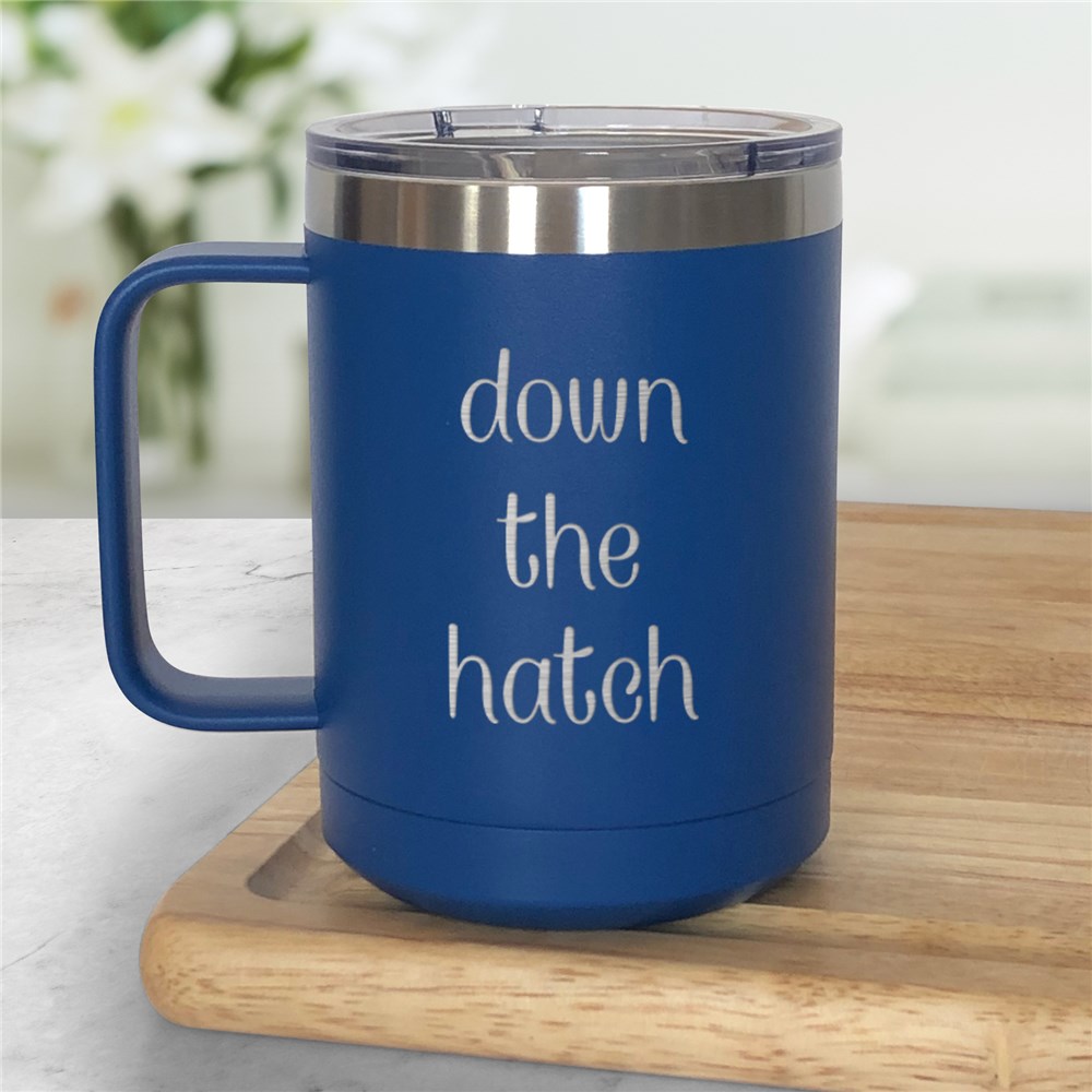 Engraved Any Three Line Message Insulated Mug L10550326X
