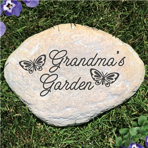 Personalized Mom's Garden Stone