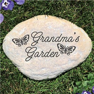 Personalized Mom's Garden Stone