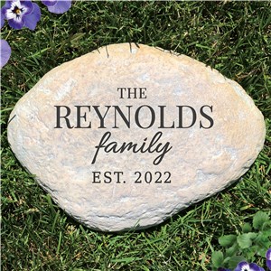 Family Established Garden Stone | New Home Gifts