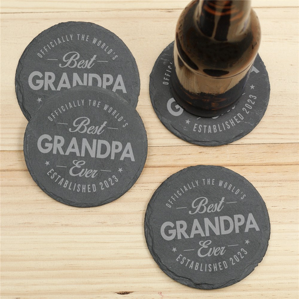 Personalized Best Ever Coasters | Personalized Barware