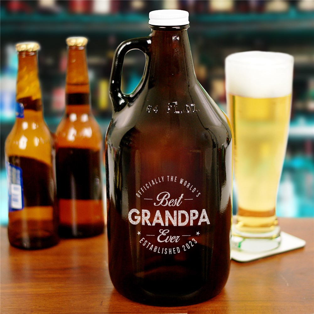 Engraved Best Ever Beer Growler | Father's Day Gifts