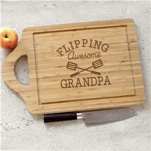 Personalized Flipping Awesome Cutting Board | Father's Day BBQ Gifts