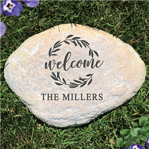 Outdoor Welcome Garden Stones | Personalized Garden Stones