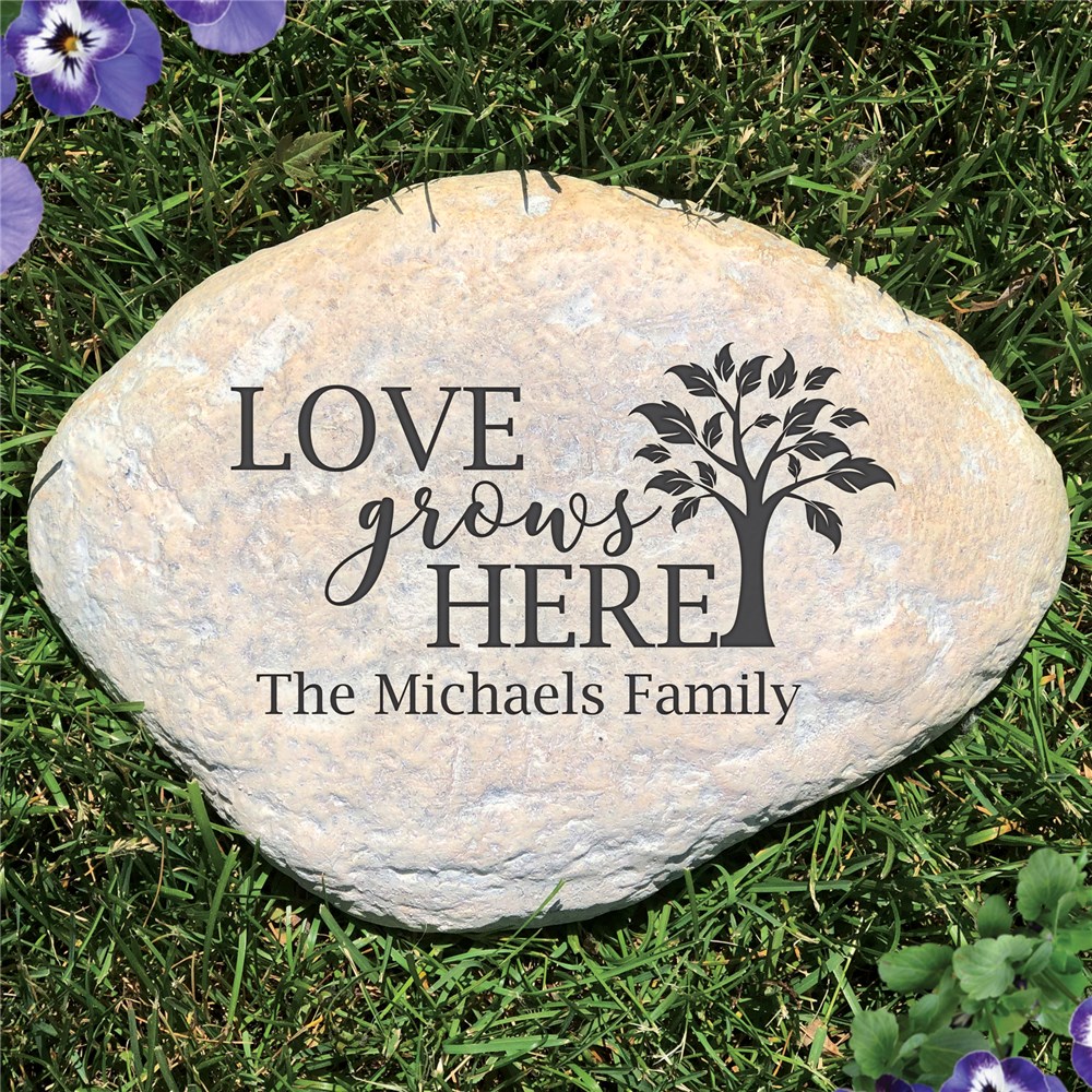Personalized Garden Stone | Family Garden Stones