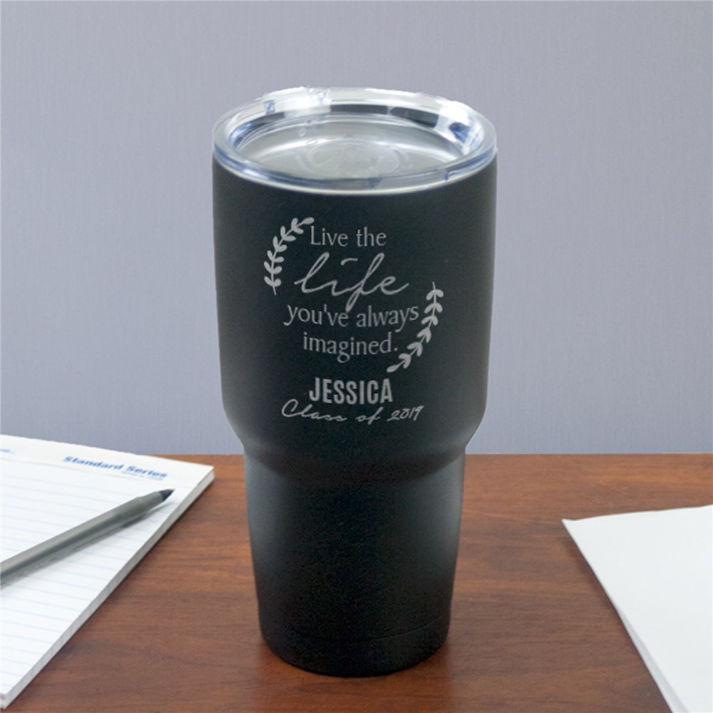 Engraved Graduation Insulated Tumbler GiftsForYouNow