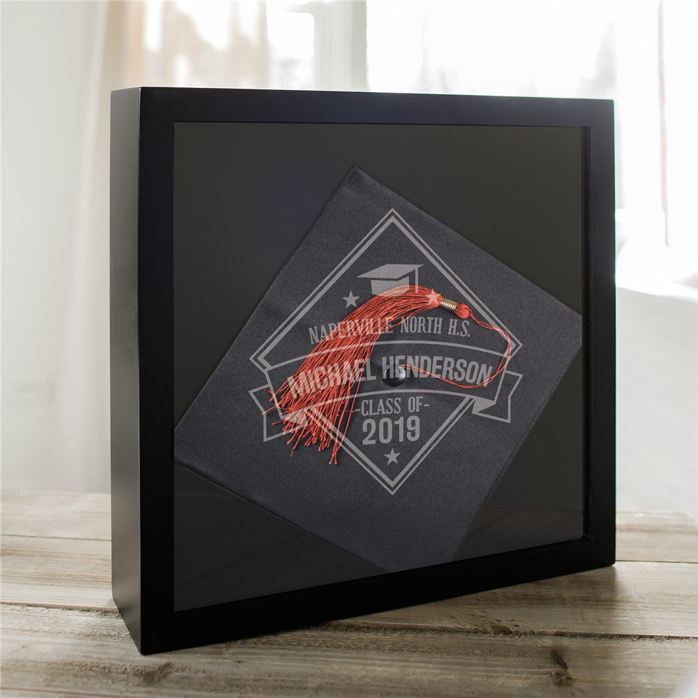 Personalized Graduation Shadow Box GiftsForYouNow