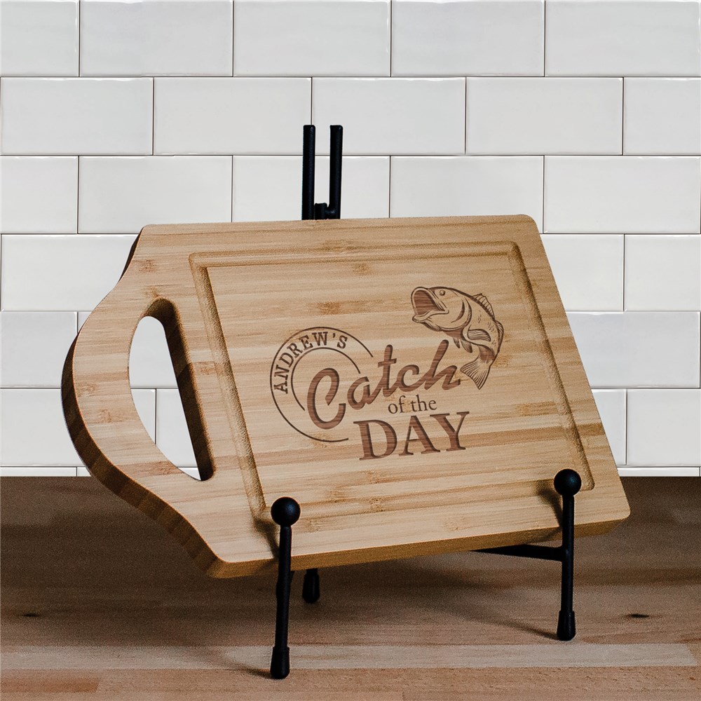 Engraved Catch of the Day Cutting Board | Personalized Cutting Boards