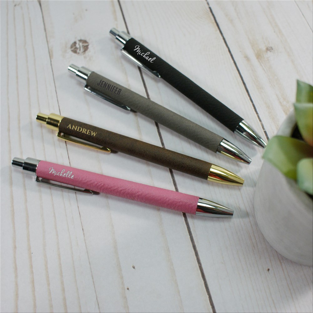 Personalized Create Your Own Leather Pen | Personalized Pens