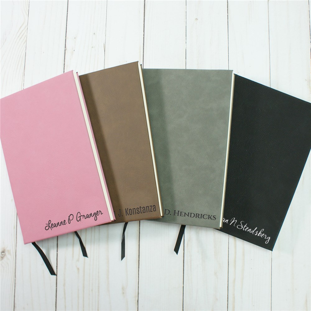 Personalized Create Your Own Leather Journal | Personalized Leather Journal
