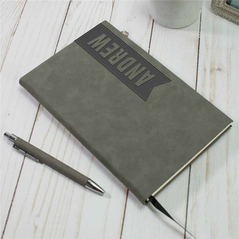 Bookmark Personalized Leather Journal | Leather Notebooks