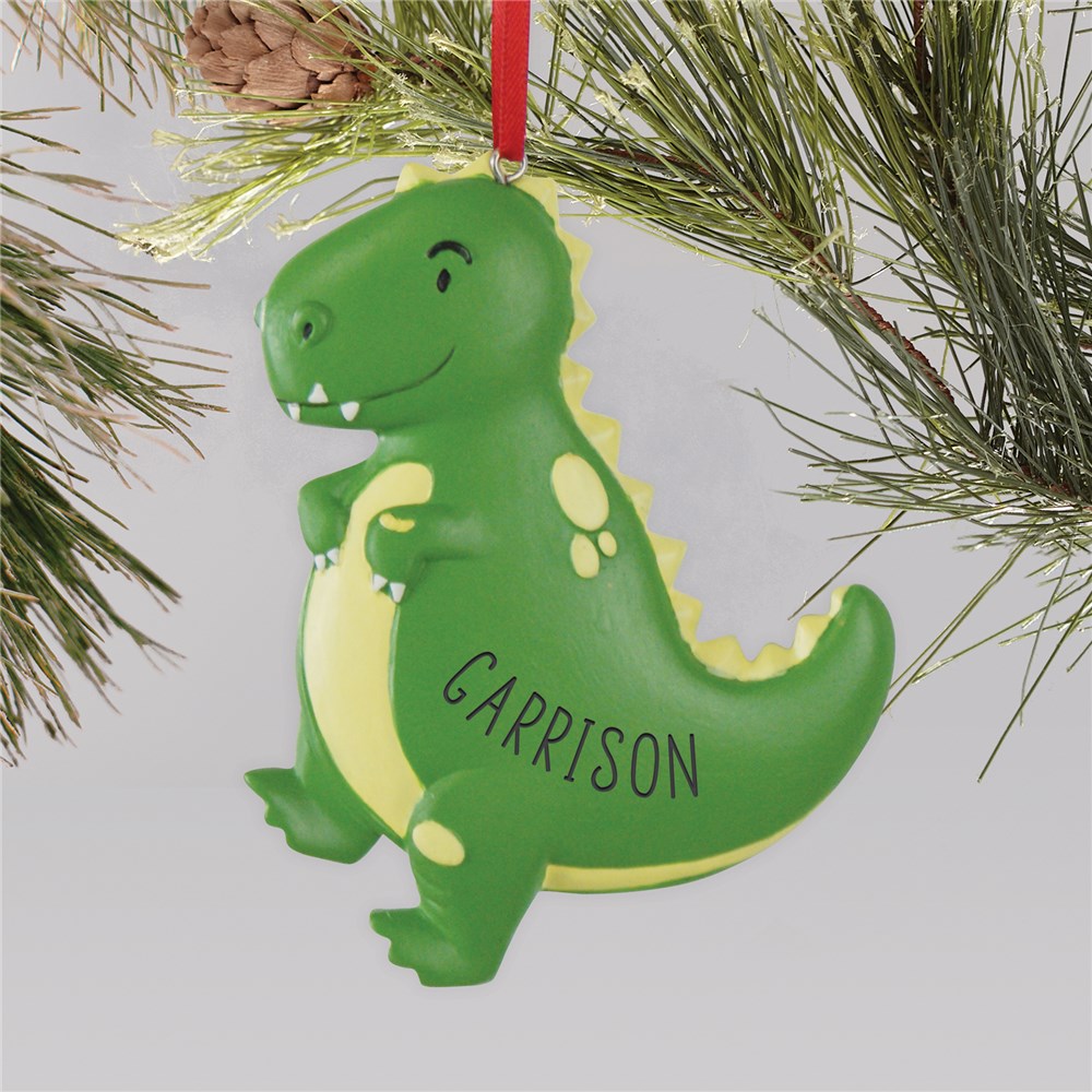 Personalized Dinosaur Ornament | Customized Kids Ornaments