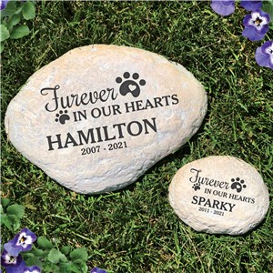 Furever In My Heart | Engraved Memorial For Pets
