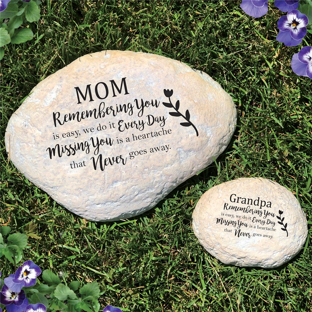 Engraved Missing You Is A Heartache Memorial Stone Giftsforyounow