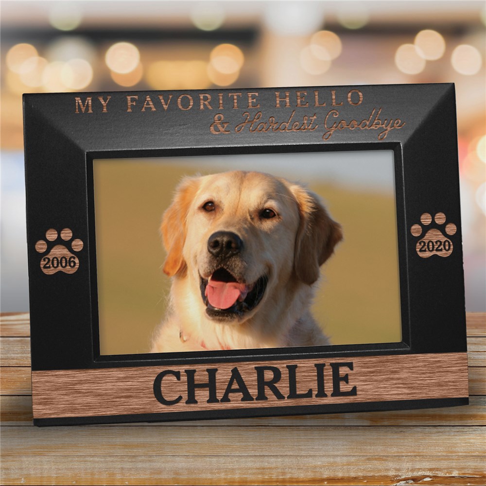 dog memorial frame box