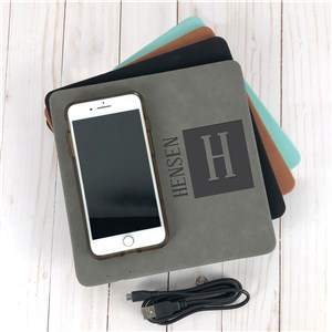 Initial Personalized Charging Station | Wireless Phone Charger