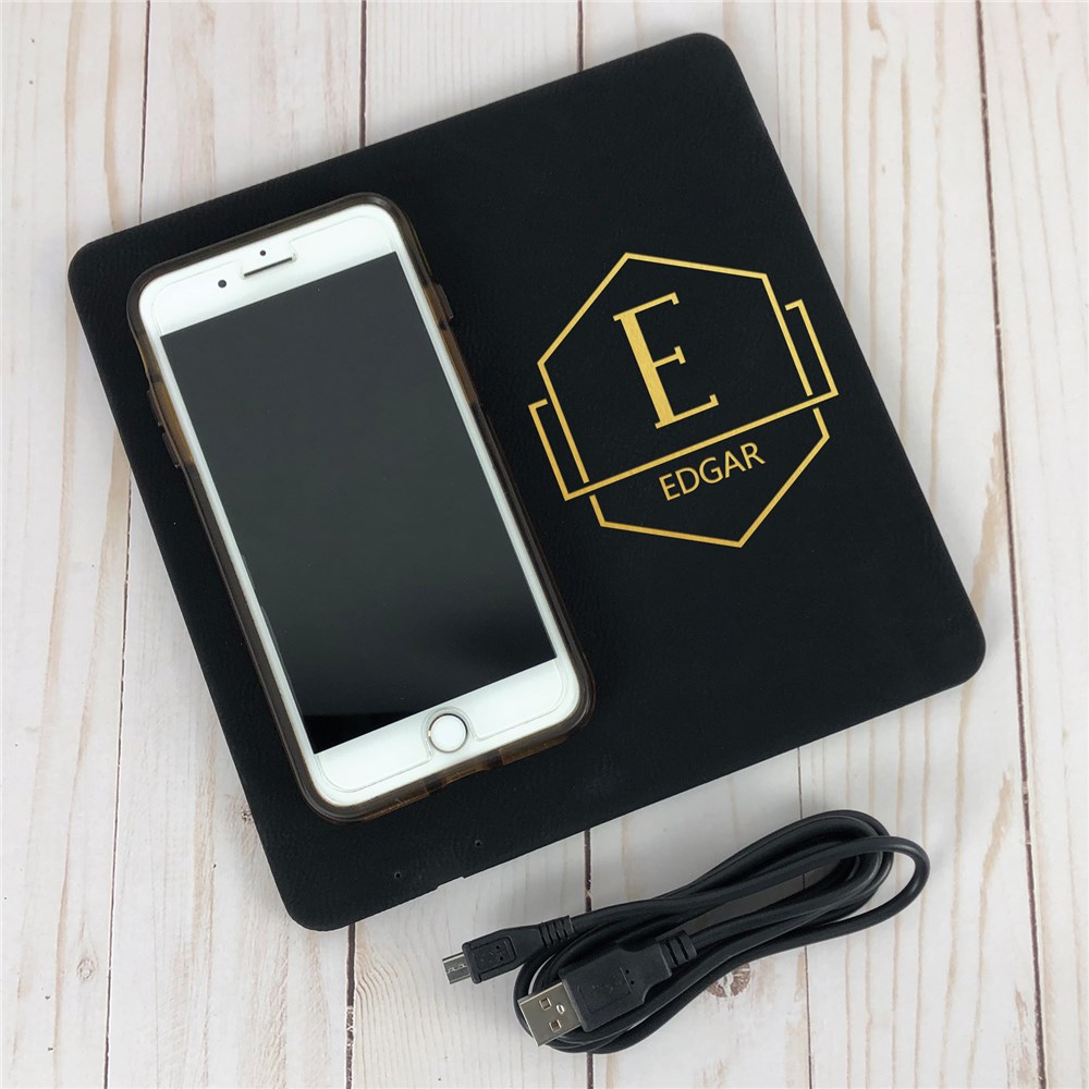 Personalized Phone Charger | Geometric Office Supplies