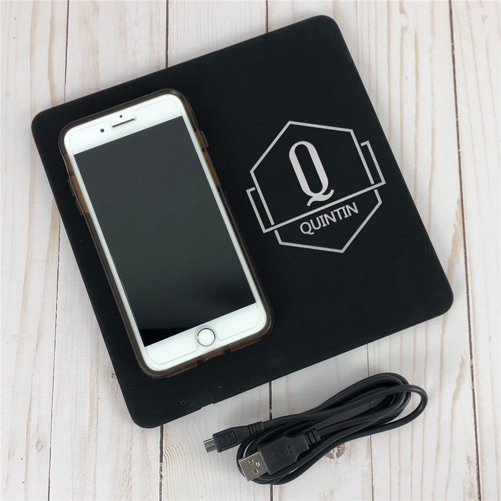 Personalized Phone Charger | Geometric Office Supplies