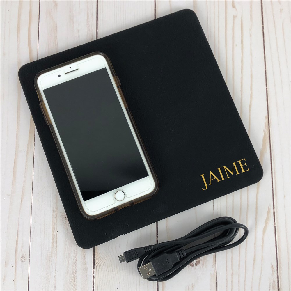 Personalized Wireless Charger | Phone Charger With Name