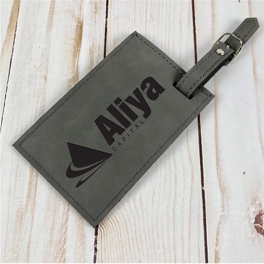 Engraved Corporate Leatherette Luggage Tag L15759304X