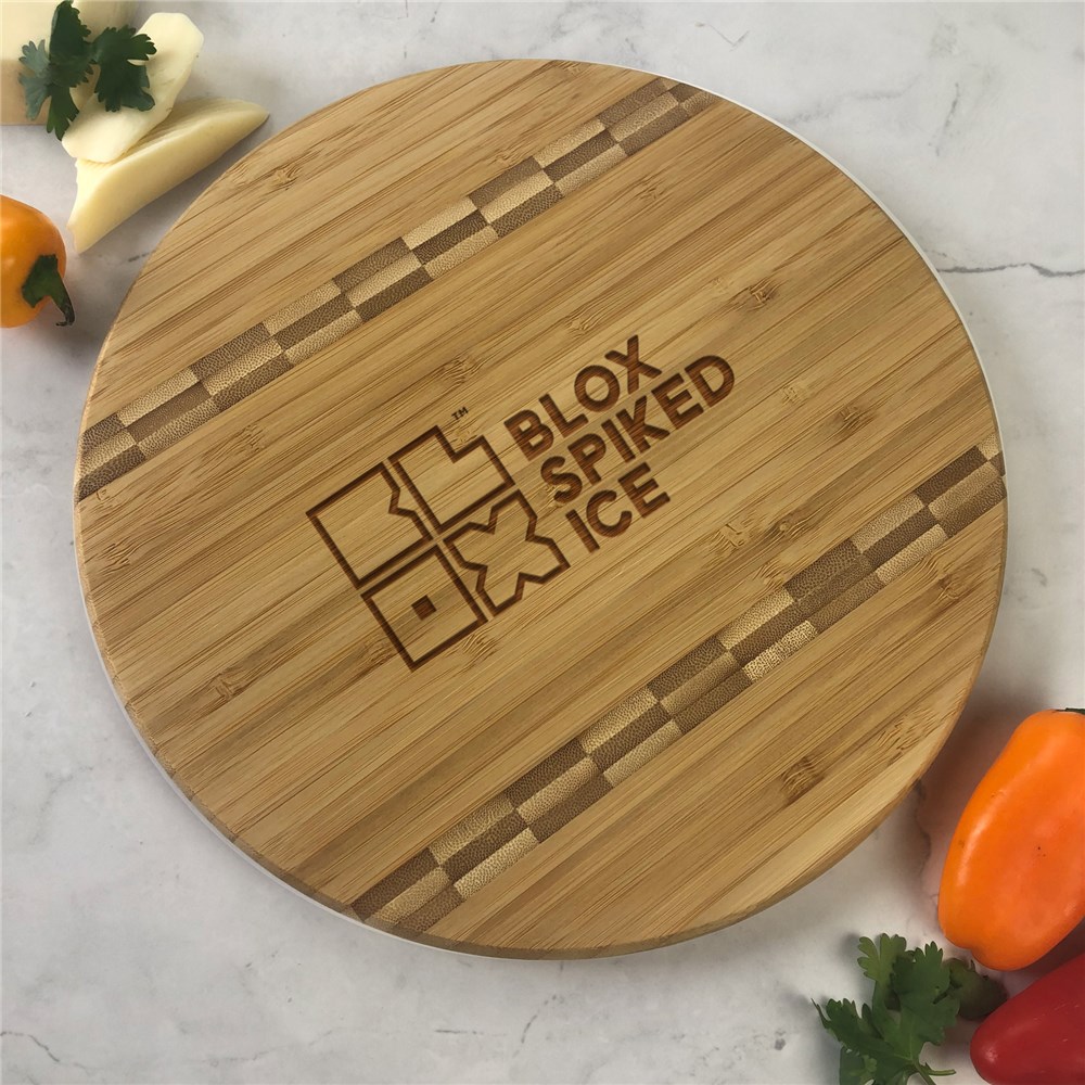 Engraved Corporate Round Cutting Board L15759312