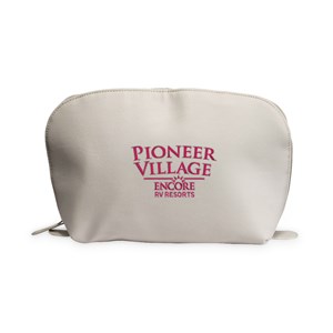 Engraved Corporate Vegan Leather Toiletry Bag L15759376