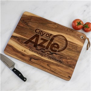 Engraved Corporate Acacia Cutting Board L15759392