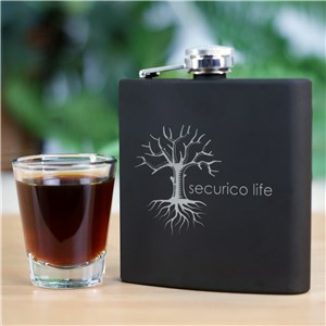 Engraved Corporate Flask L1575972