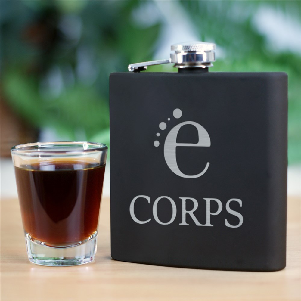 Engraved Corporate Flask L1575972