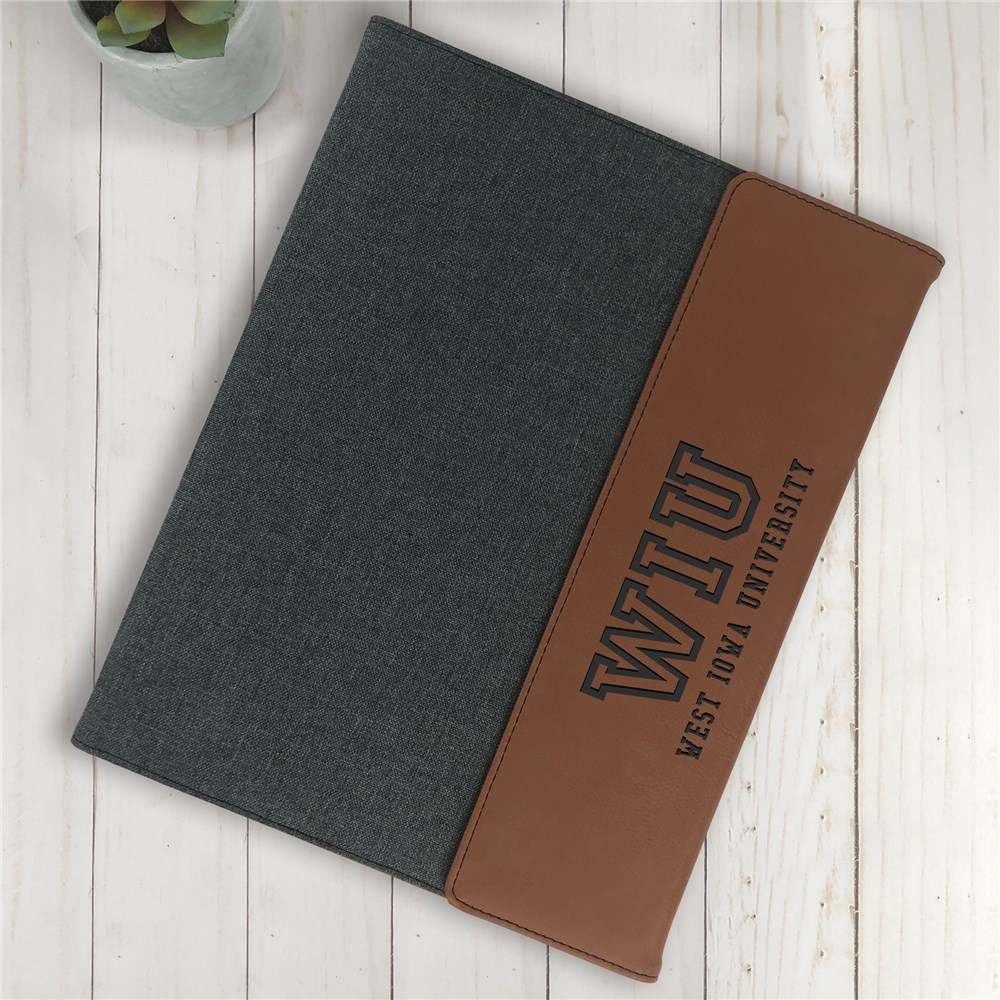 Engraved College Notepad