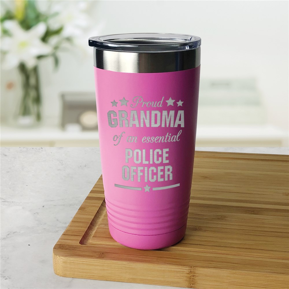 Engraved Proud with Stars Tumbler