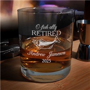 Ofishally Retired Rocks Glass Set
