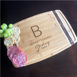 Engraved Giving Tray Marbled Cutting Board