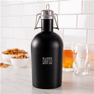 Stainless Steel Growler Engraved with Any Name