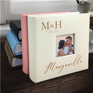 Custom Engraved Wedding Photo Album