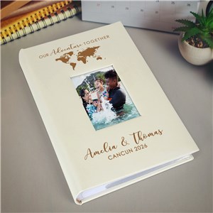 Engraved Adventure Together Large Leatherette Photo Album L21772407L