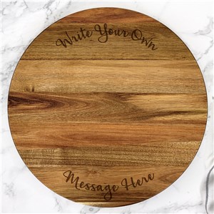 Engraved Write Your Own Lazy Susan L21779413